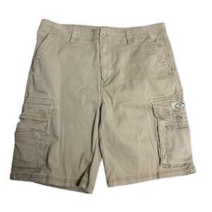 Union Bay‎ Mens 38 Tan Cargo Shorts YB81692